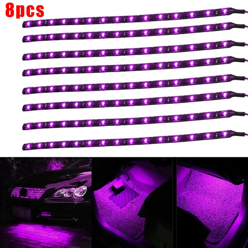 

Replacement Light Strip Universal Purple Super Bright Vehicle Waterproof