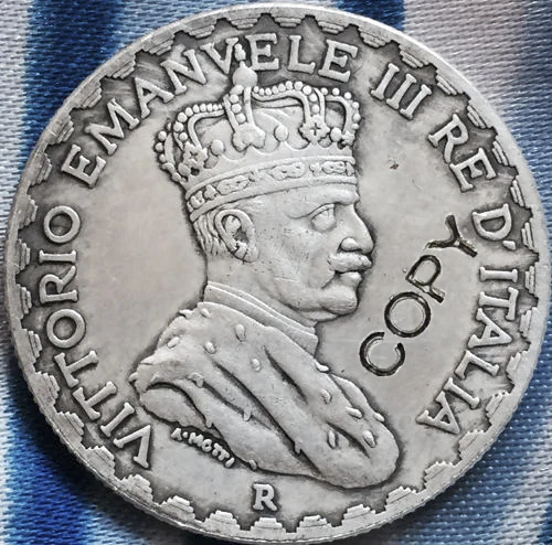 Копия итальянских монет Somaliland 1925 10 лир|coin accessories|coin wrappingcoin headpiece |