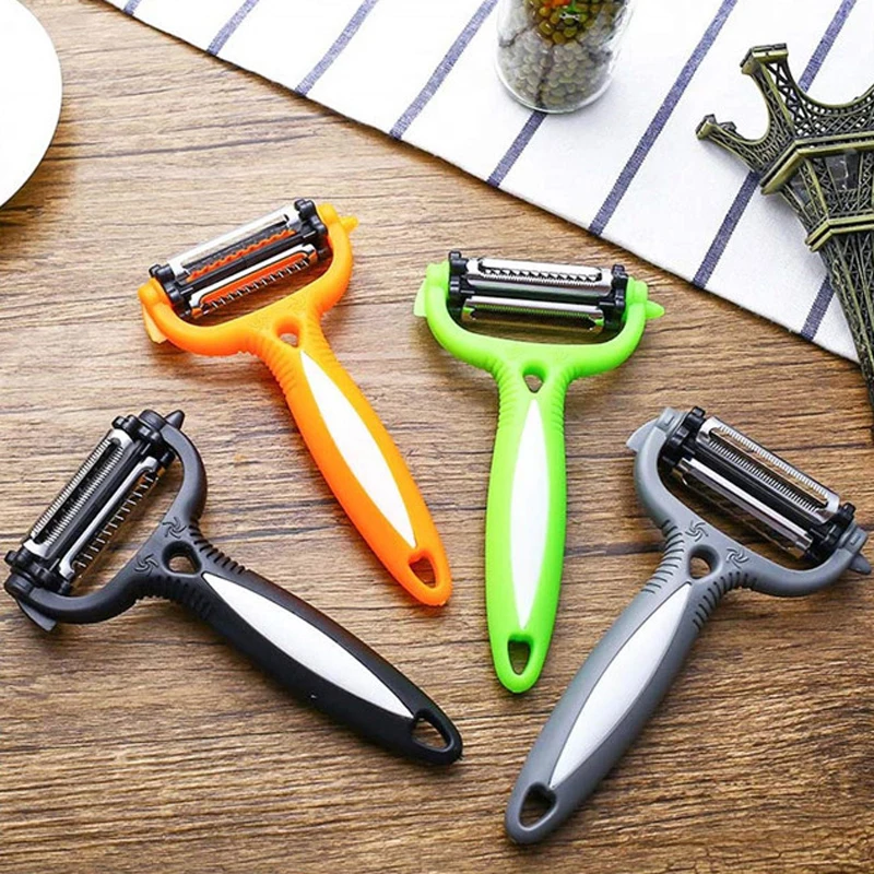 3 IN 1 Peeler Multifunctional 360 Degree Rotary Kitchen Gadget Vegetable Fruit Potato Carrot Grater Turnip Cutter Slicer Tools | Дом и сад