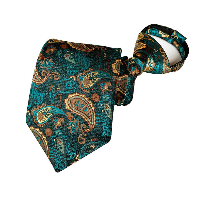LD-B01 33 цвета Роскошный мужской предварительно завязанный Галстук унисекс тканые жаккардовые полосы Пейсли плед галстук с молнией вечерние платья Свадебный галстук подарок - Цвет: LD-B01