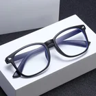 Квадратные декоративные очки в стиле ретро, женские компьютерные очки с защитой от синего света, большие размеры, аксессуары для чтения, диоптрии + 3,5 + 4