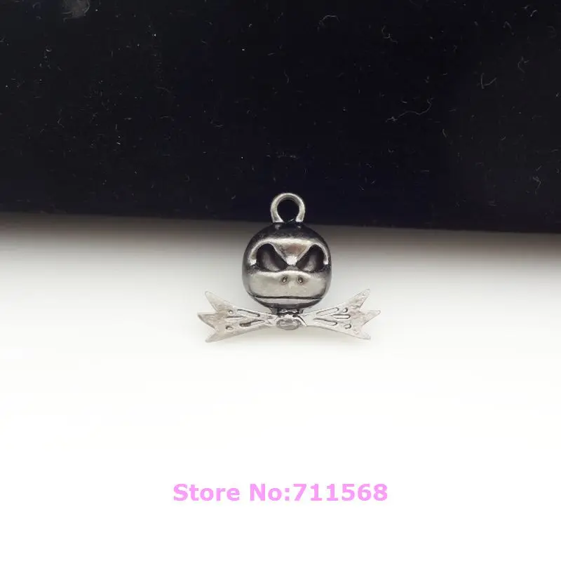 3D винтажный кулон Джек Скеллингтона подвеска Кошмар перед Рождеством цепочка