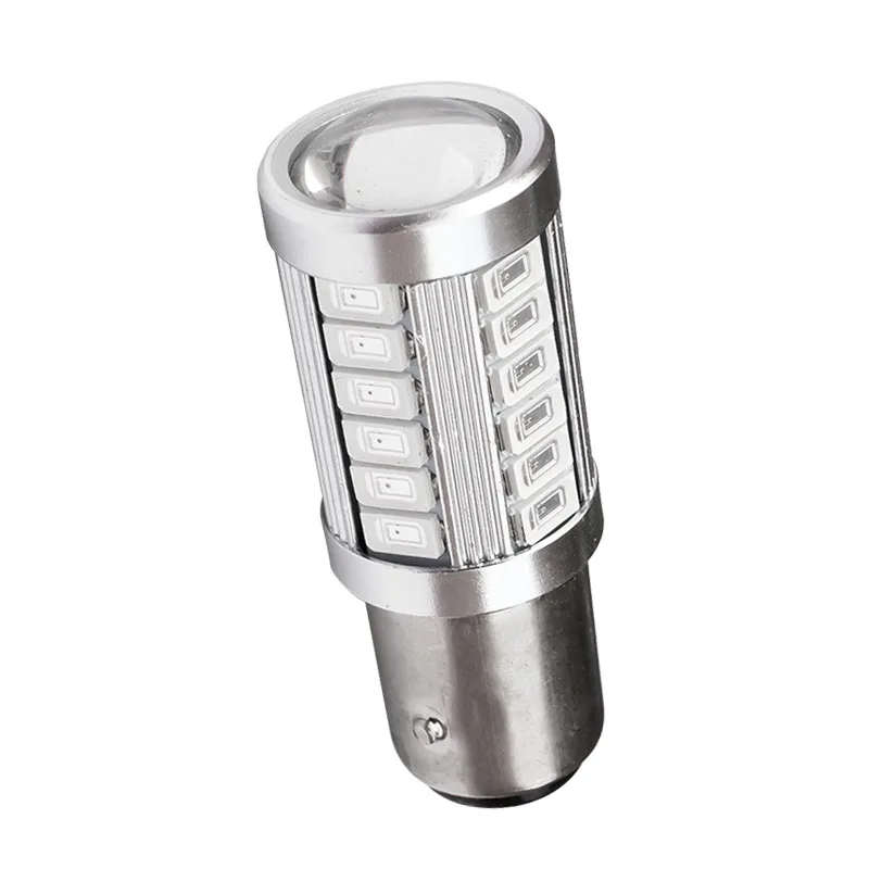 1157 P21/5 Вт BAY15D супер яркий 33 SMD 5630 5730 Светодиодные Автомобильные стоп сигналы