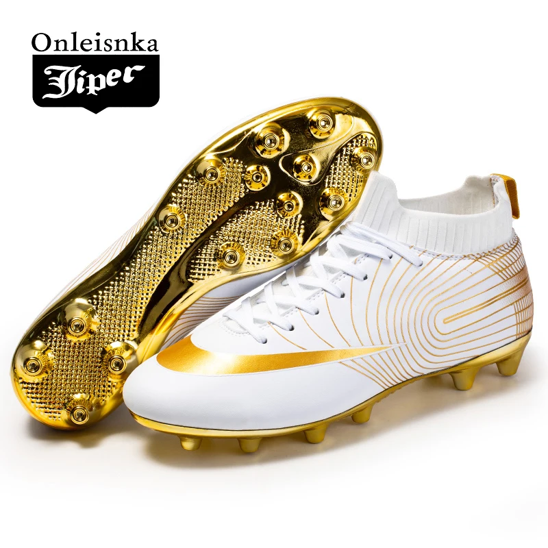 Men Soccer Shoes Kids Football Boots Women Breathable Cleats Antiskid Chaussure Outdoor | Спорт и развлечения