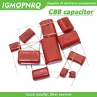 Полипропиленовый пленочный конденсатор 1500V104J 630V684J 250V475J 250V475J 630V224J 400V684J 63V105J 630V104J 400V105J CBB, 10 шт.