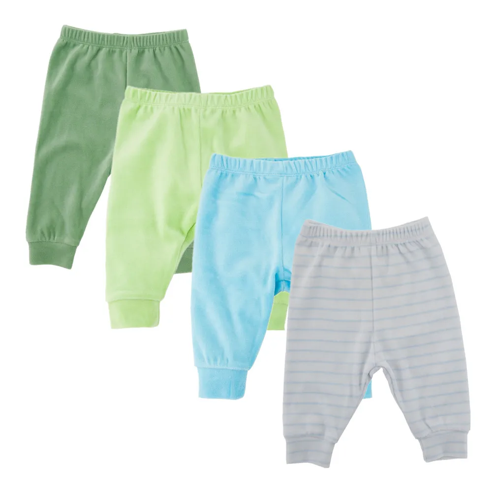 

Winter toddler baby boy leggings Solid striped 0-12M Newborn Baby Pants warm flannel Infant boys Pants Unisex Baby Gril Trousers