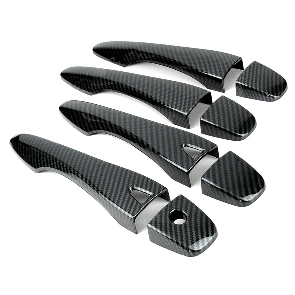 

Carbon Fiber Side Smart Door Handle Covers Trims For 2013-2018 Nissan Altima