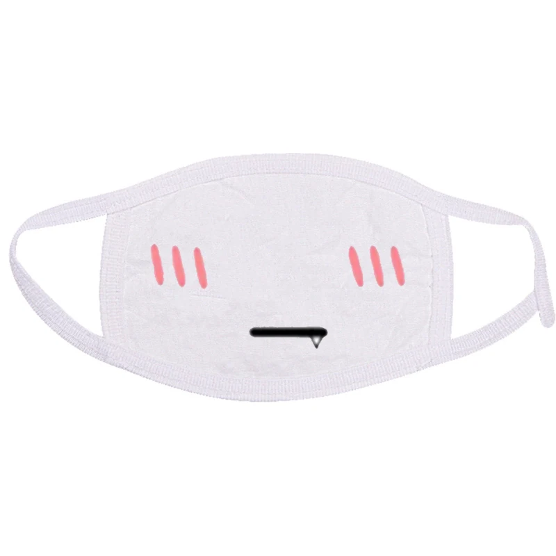 Унисекс милая мультяшная маска для лица с изображением зубов антибактериальная