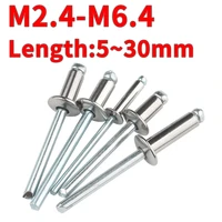 m2 4 m3 2 m4 m5 m6 4 304 stainless steel blind rivets round head pull rivets socket screws pull rivets for core decoration