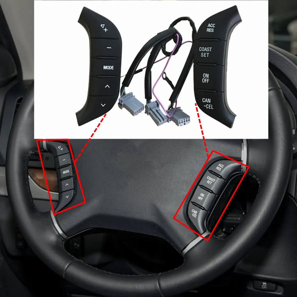 FaroeChi рулевая панель аудио переключатель управления для Mitsubishi Pajero 2007 2008 2009 2010 2011