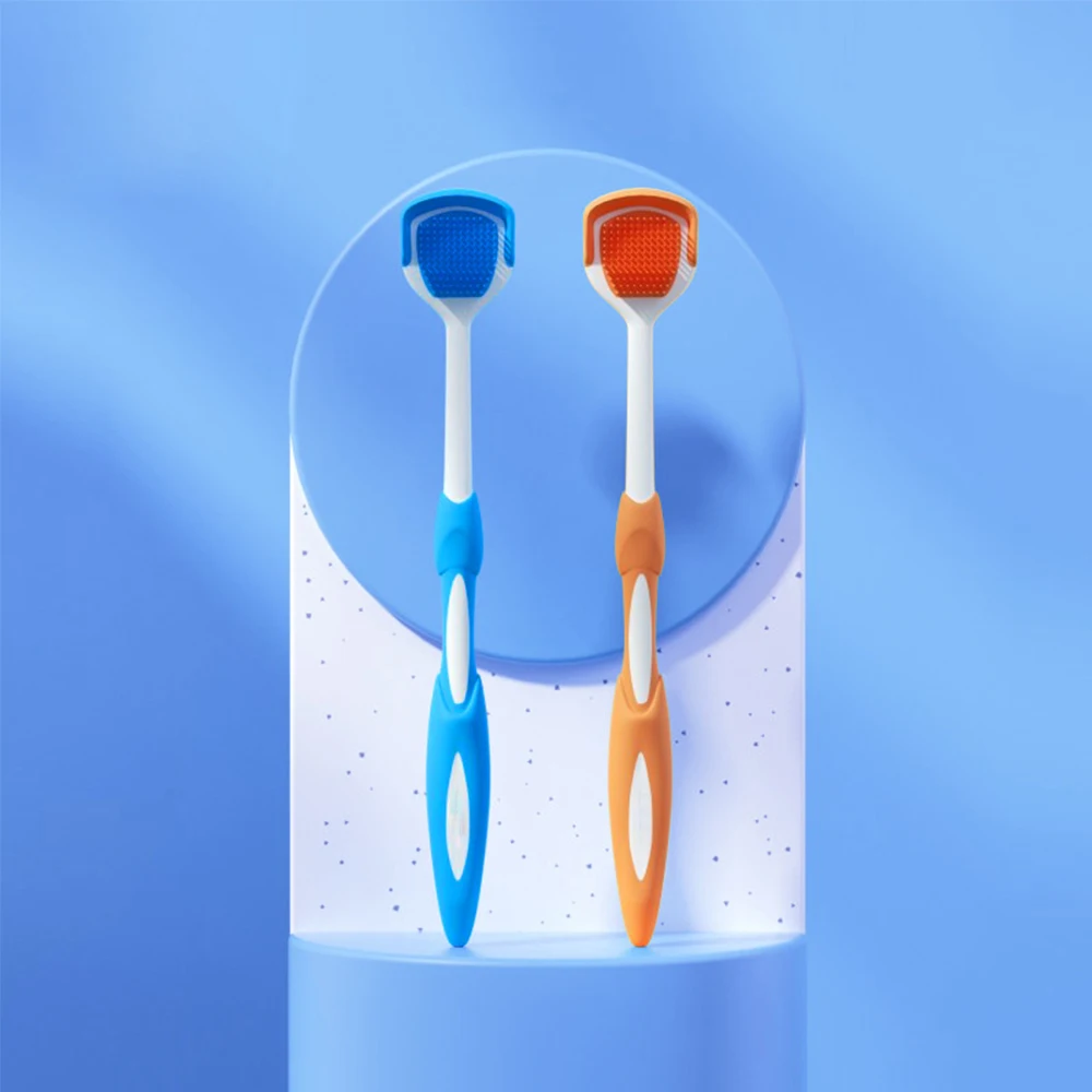 2 шт./упаковка Силиконовые скребки для языка | Красота и здоровье