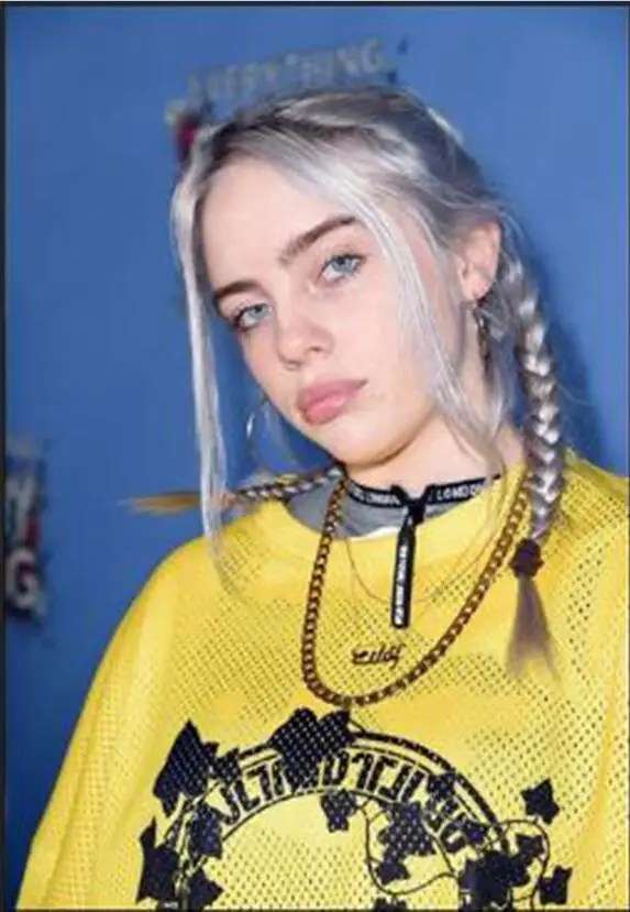 G Полный квадратный/круглый дрель 5D DIY Алмазная картина "Billie Eilish" милая девушка 3D вышивка крестиком 5D домашний Декор подарок WG1604 - Цвет: G