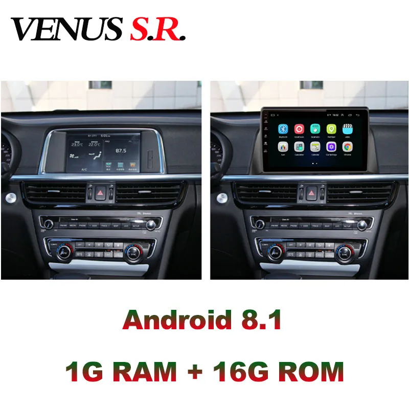 Автомобильный dvd-плеер VenusSR Android 8 1 2.5D для KIA optima K5 радио 2016-2019 мультимедийное