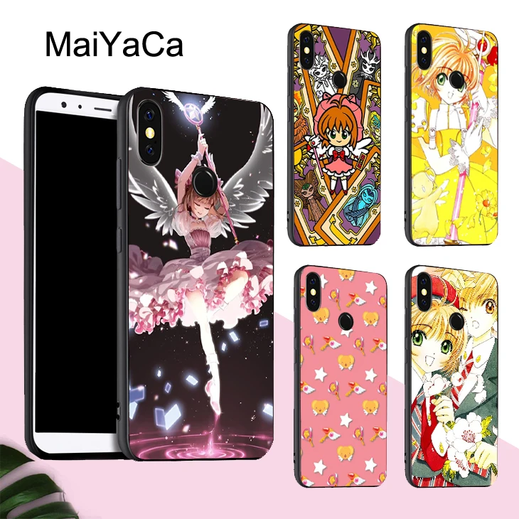 Чехол Cardcaptor Sakura Syaoran для POCO X3 F2 Pro Red mi Note 8 8T 7 9 9S 9A 9C Mi 10 Lite A3|Бамперы| |