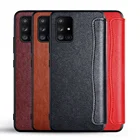 Винтажный кожаный чехол для Samsung galaxy A71 A70S A51 A50S A41 A31 A30 A30S A21 A21S A20 A11 A10 A9 A8 A7 A6 A5 Plus 2018 2017