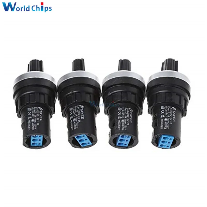 LA42DWQ-22 1K 2K 5K 10K 20K 50K ohm 22mm диаметр горшки поворотный потенциометр-преобразователь Регулятор сопротивление инвертора скорость привода