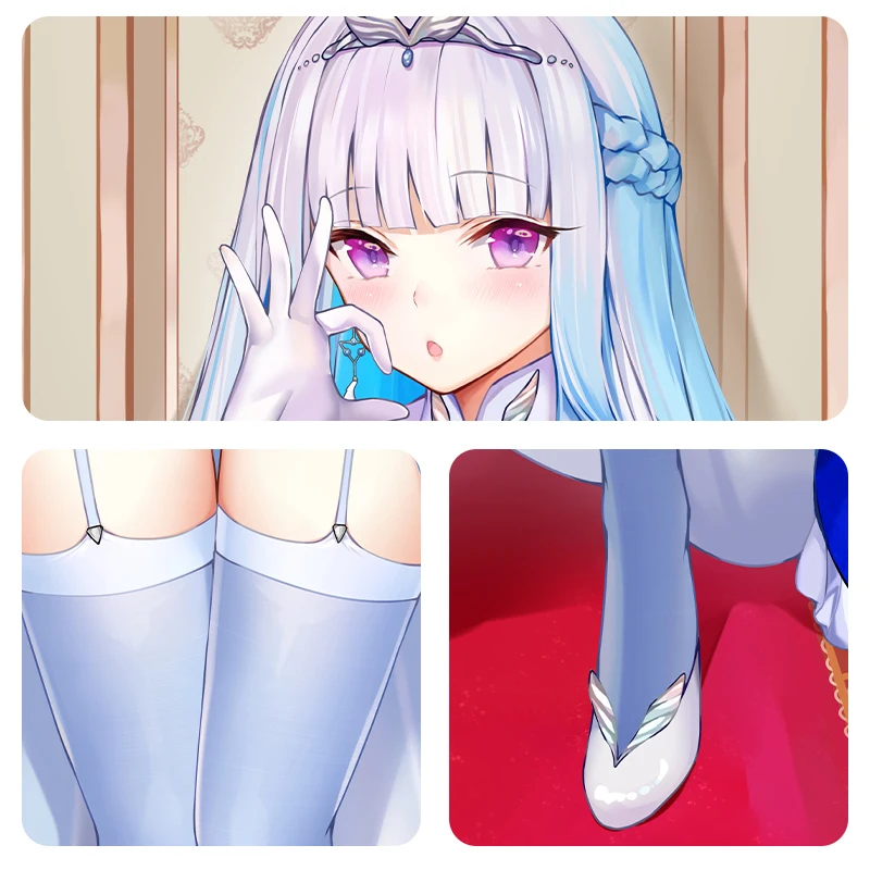 Аниме Sazae-san Lize Helesta Dakimakura обнимающая Подушка Чехол длинный наволочка