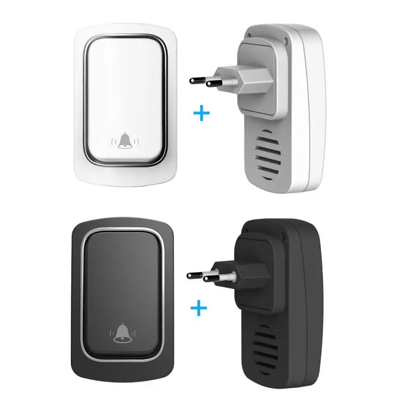 

Wireless Doorbell Welcome bell Intelligent Home Doorbell Alarm Smart Doorbell Wireless bell Waterproof Button Self-Powered Door