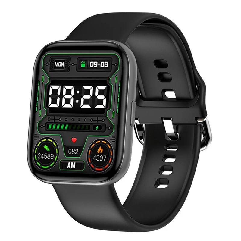 

Full Press Smartwatch 1.69 Inch Sport Mode Smart Watch Women Heart Rate Blood Pressure Monitor for IOS Android