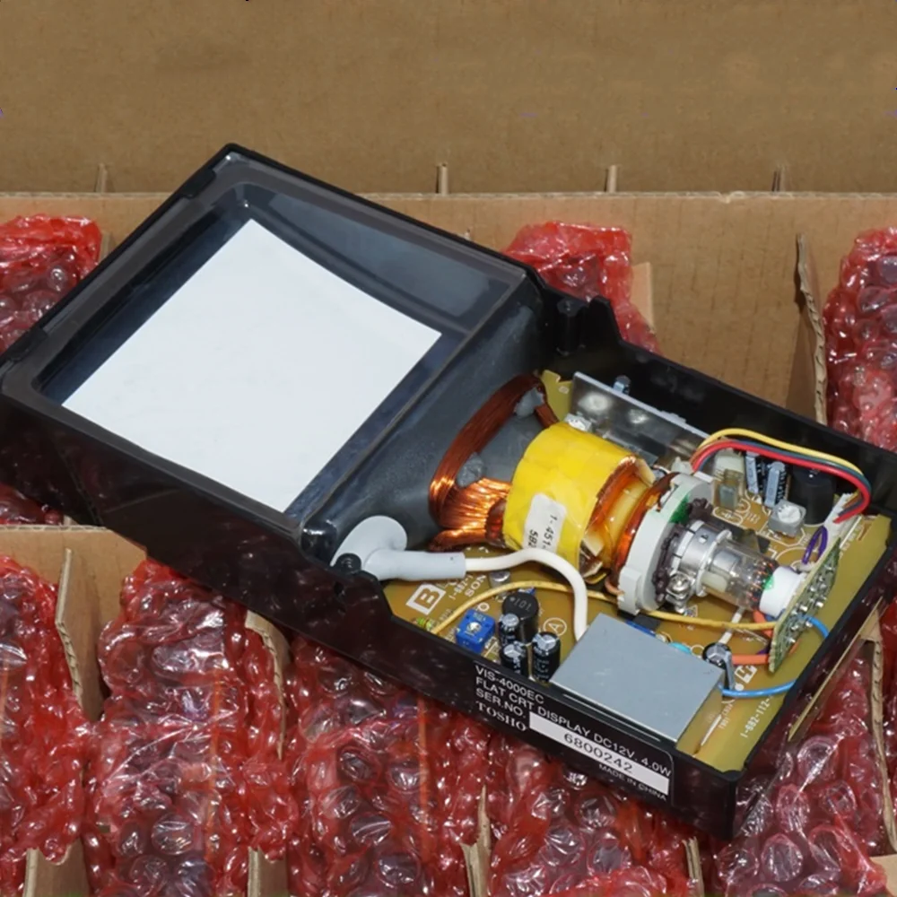 Микро-4-дюймовый CRT черно-белый дисплей поддерживает видео вход V4W 4 12-дюймовая