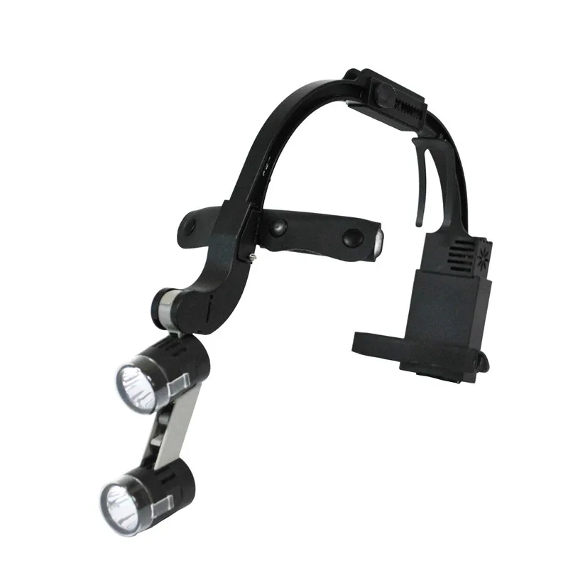 

Made in Korea Shadowless Headlight Video Camera Dental Surgical Medical LED Headlamp 1.5/2.5-3.0/4.0X Loupes Binocular Magnifier