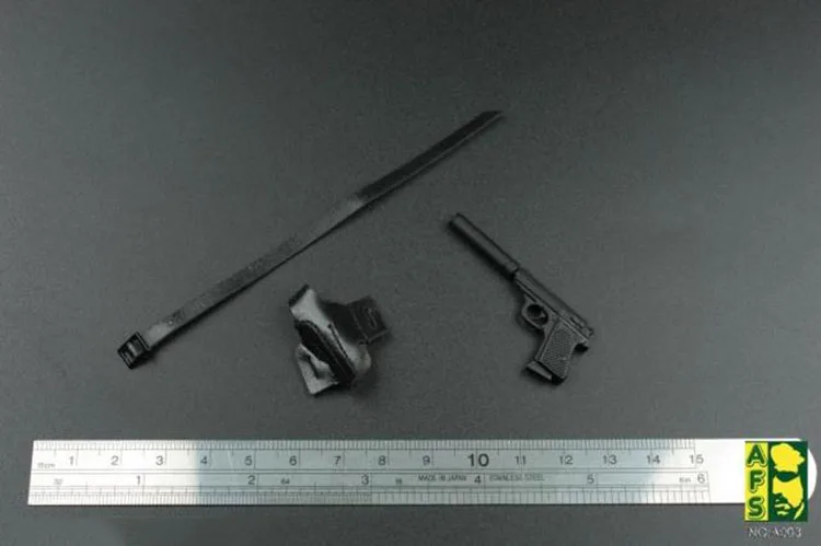 

A003R 1/6 Scale Female Killer Ada Wong Cheongsam Clothing Set With Weapon Model for 12'' Action Figure Red/White Color