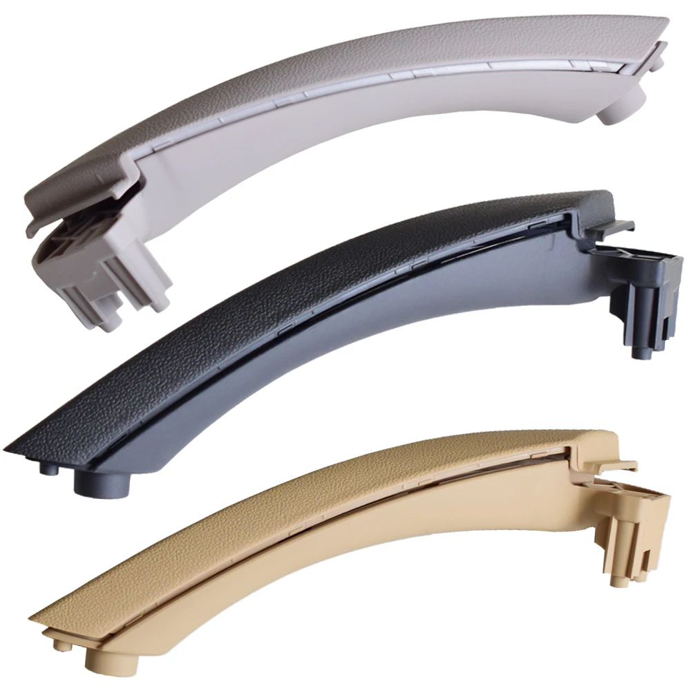 

2pcs Car Right Side Inner Outer Door Panel Pull Handle Trim For 3 Series Fit for BMW E90 335xi Sedan 2007-2008