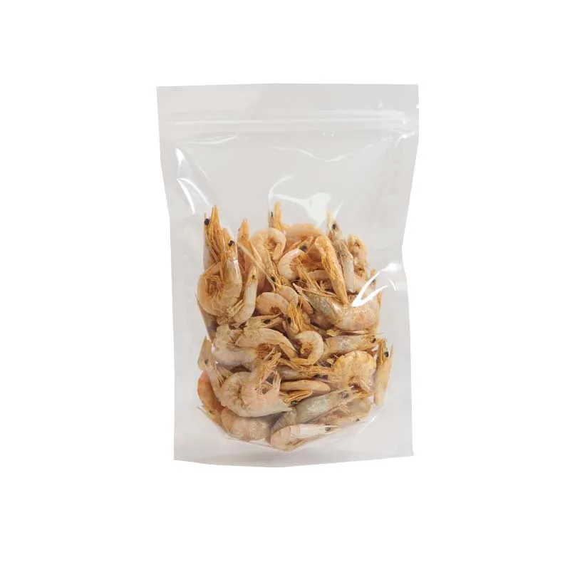 100 шт стоьте вверх мешок еды упаковывая ясный пластиковый замок на молнии пакет с