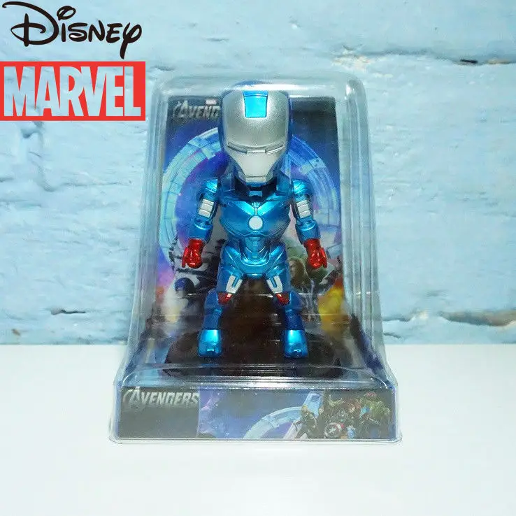 

Disney Marvel Creative Car Decoration Car Decorations Iron Man Shaking His Head Personality Cartoon Car Decorations