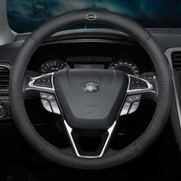 no smell thin car genuine leather steering wheel covers for land rover range rover 2012 2015 2017 2018 accessories