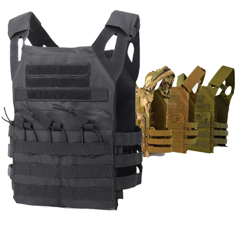 

Tactical JPC Vest Simplified Version Army Combat Airsoft Paintball Military Protective Plate Carrier Vest Men Hunting Body Armor