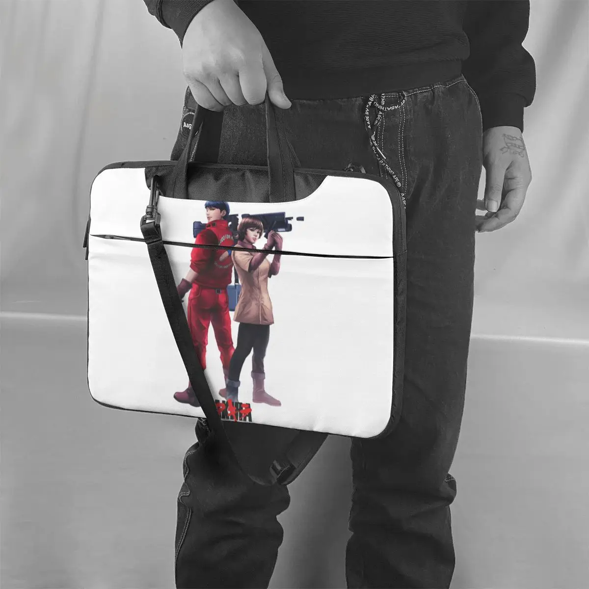 

Devilman Crybaby Laptop Bag Case Bicycle With Handle Computer Bag Protective Stylish Laptop Pouch