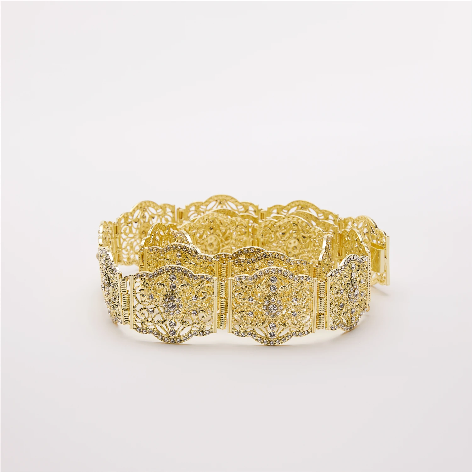 

free shippping Moroccan Caftan wedding gold and silver Metal belt for women