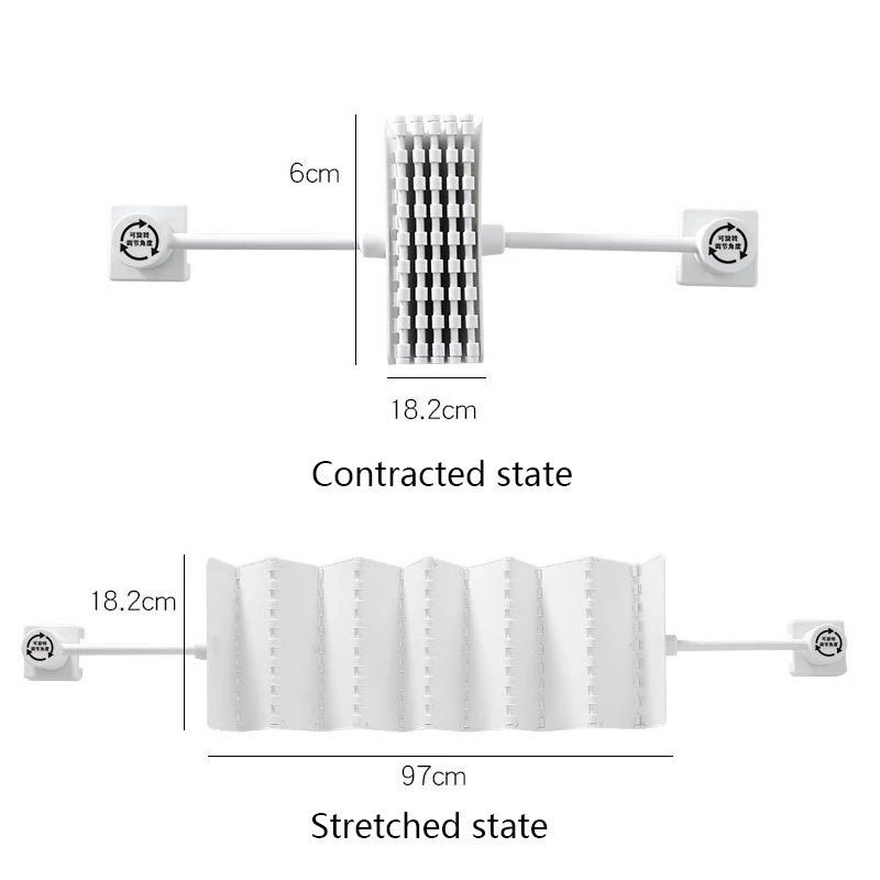 

Folding Air Conditioner Deflector Scalable Hanging-type Air Conditioner Wind Deflector Adjustable Anti Direct Blowing Windshield