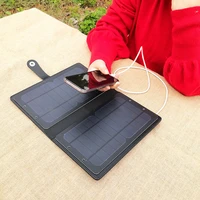 10w foldable usb 5v solar charger solar cells portable waterproof solar panel charger for all phones outdoor camping hiking
