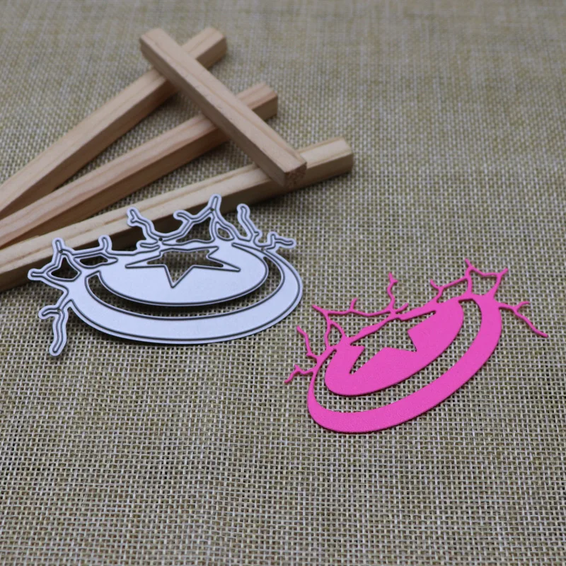 

Strong Shield Metal Cutting Dies Mold Stencil Template for DIY Scrapbooking Paper Album Photo Card Making Cut Die