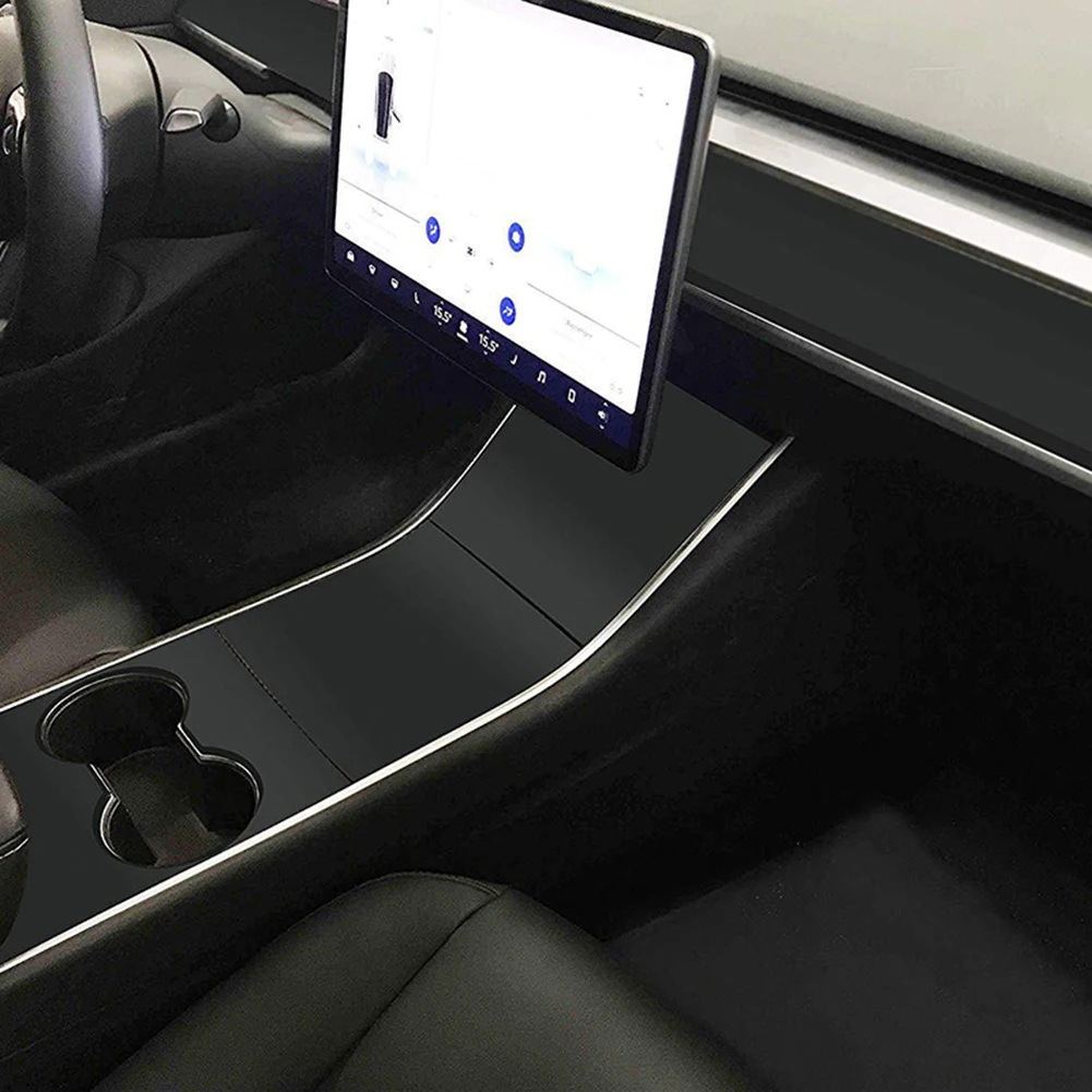 Для Tesla модель 3 автомобиля наклейки Обертывания крышка аксессуары матовый черный