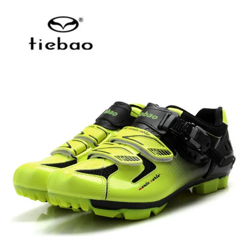 Tiebao велосипедная обувь sapatilha ciclismo mtb зеленые мужские кроссовки женские zapatillas deportivas mujer обувь для горного велосипеда