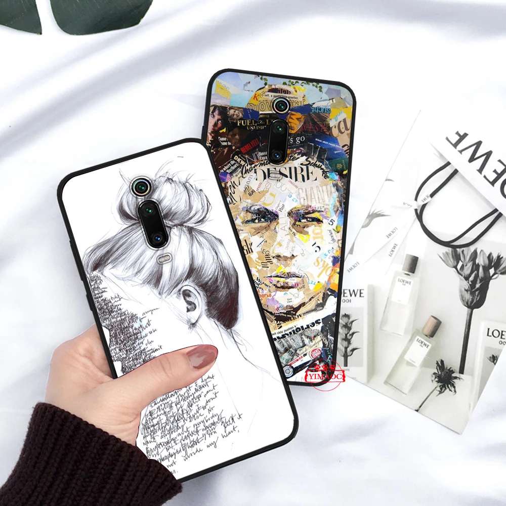Эскиз для отдыха в ночном клубе арт силиконовый чехол Redmi 4A 4X5 плюс 5A 6 Pro 6A 7 7A K20 S2 Go |