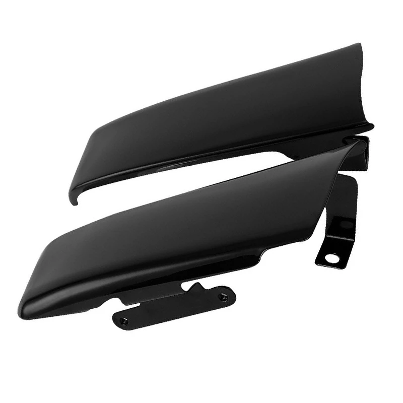 

Motorcycle Rear Fender Saddlebag Filler Panels for Touring Road King Glide Electra Glide 2014-2020 Black
