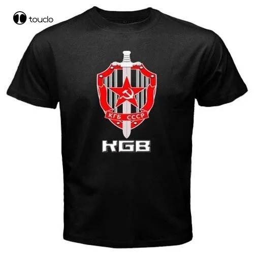 

Kgb Soviet Russia Spy Secret Agent Security Service Spetsnaz Logo T-Shirt Tee Shirt Custom aldult Teen unisex fashion funny new
