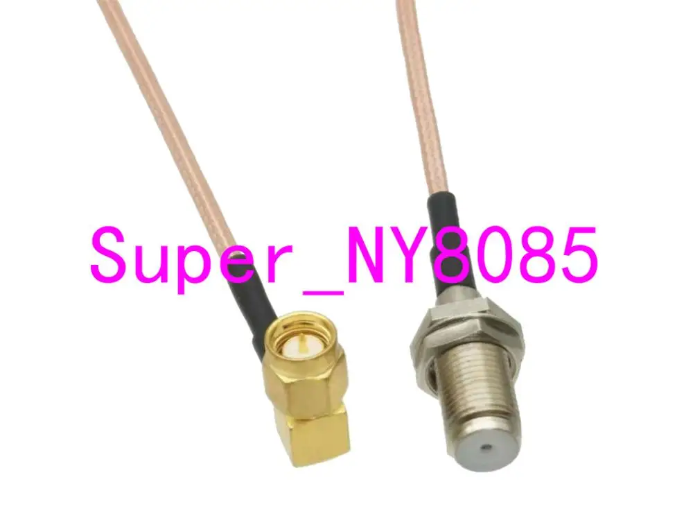 RG316 F TV гнездовая перегородка к SMA штекеру прямоугольный фоторазъем 4 дюйма ~ 10 м |