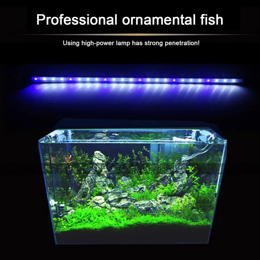 1 шт. аксессуары для аквариума погружная водонепроницаемая лампа с зажимом