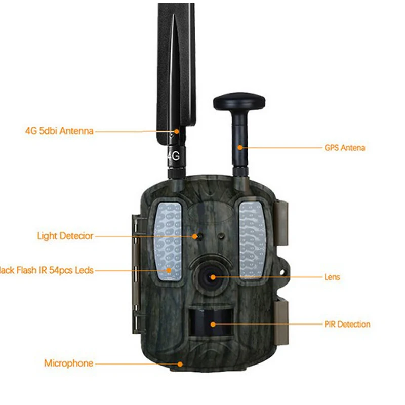 BL480L-P 4G охотничьи камеры с gps 4G LTE камеры дикой природы 12MP gps лес дикой природы камеры 4G сети Охотник камеры
