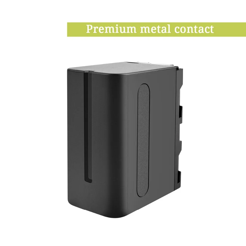 Bonacell 7,2 V 8700 мА/ч, NP-F960 NP-F970 NP F960 F970 F950 Батарея для sony PLM-100 CCD-TRV35 MVC-FD91 MC1500C L50