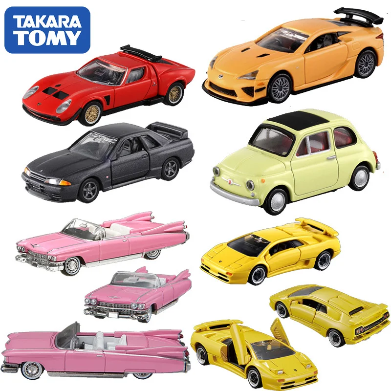

Tomy Tomica Black Box Sports Car Cadillac Nissan Metal Diecast Car Model Peripheral Collectabl Series Kid Toys Gift Boy Birthday