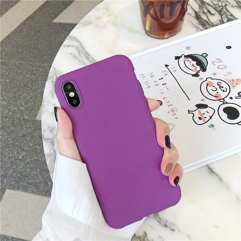 Матовый однотонный чехол для телефона для Xiaomi Redmi Note mi 7 8 8SE 9 9SE 9T CC9 CC9E Lite K20 Мягкий силиконовый чехол из ТПУ