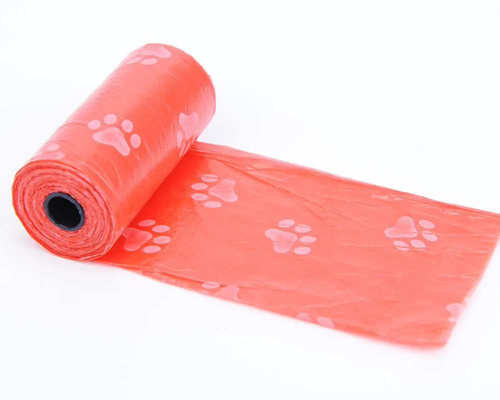 10 Roll Degradable Pet Waste Poop Bags Plastic Outdoor Indoor Pets Dog Cat Clean Up Refill Garbage Storage Bag Bolsas Perro | Дом и сад