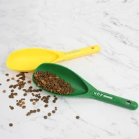 mutli function pet food spoon portable cat dog food shovel scoop feeding spoon creative measuring cup curved design pet supply
