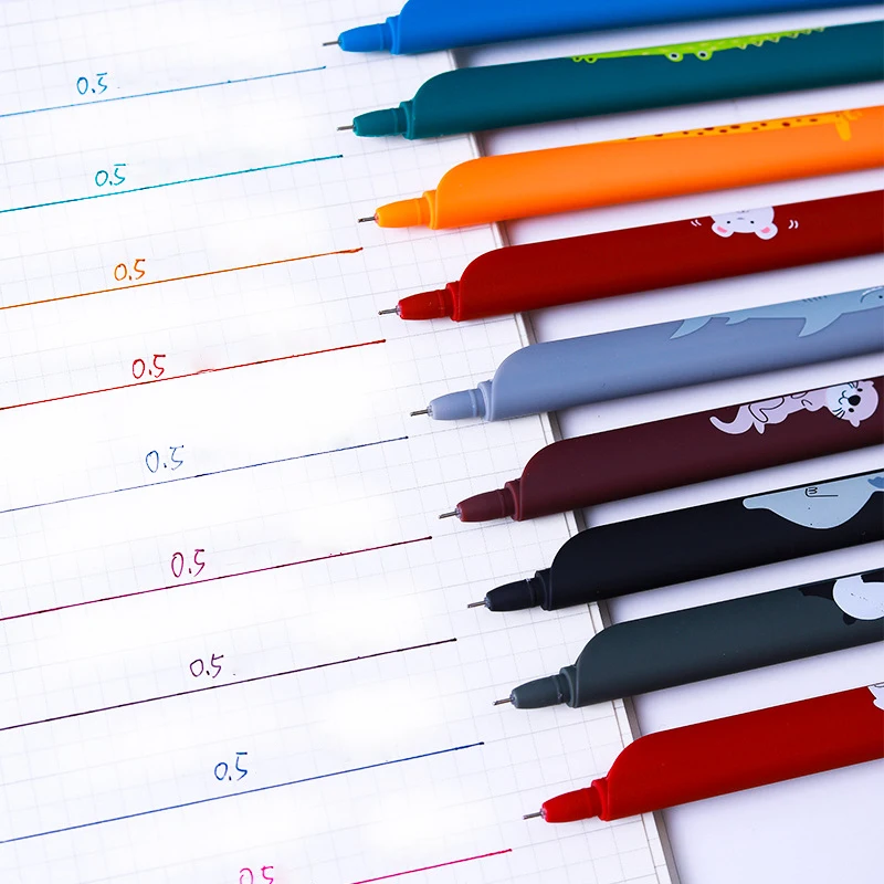 0 5 мм 3 в 1 Ретро Цвет Многофункциональный на гелевую ручку творческие журнал